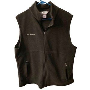 Columbia Vest black fleece women’s XL outdoor winter jacket coat x-large